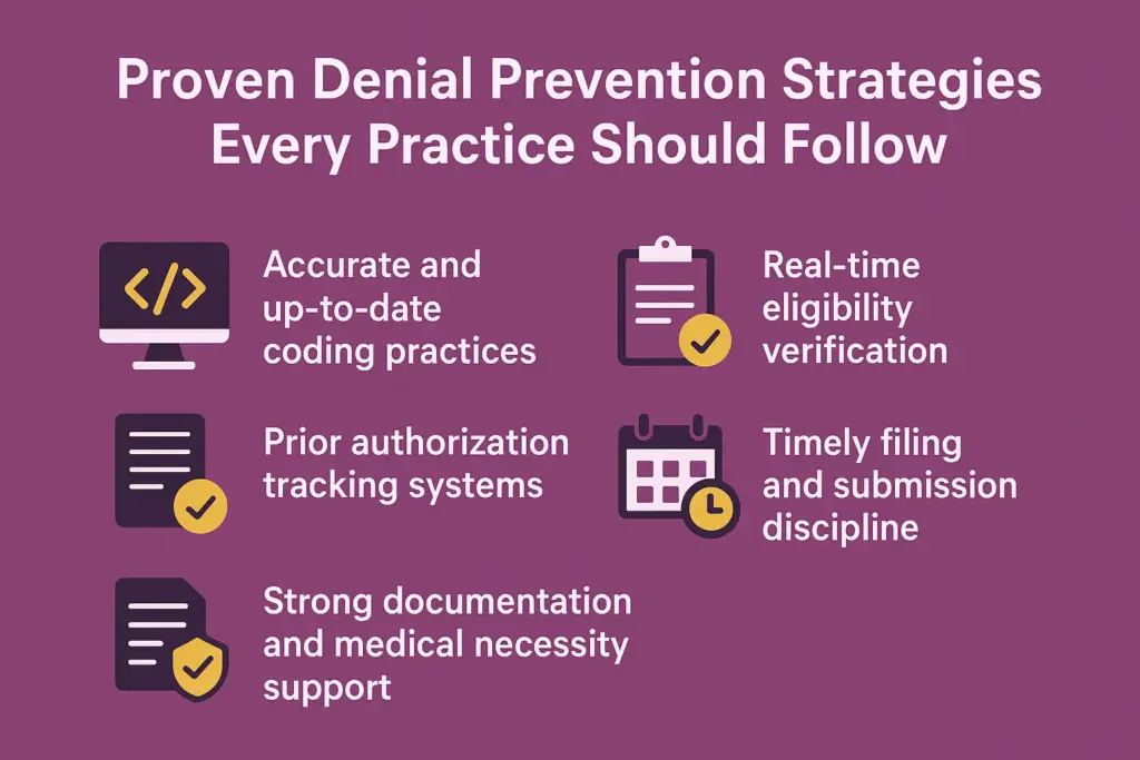 Proven denial prevention strategies every practice should follow