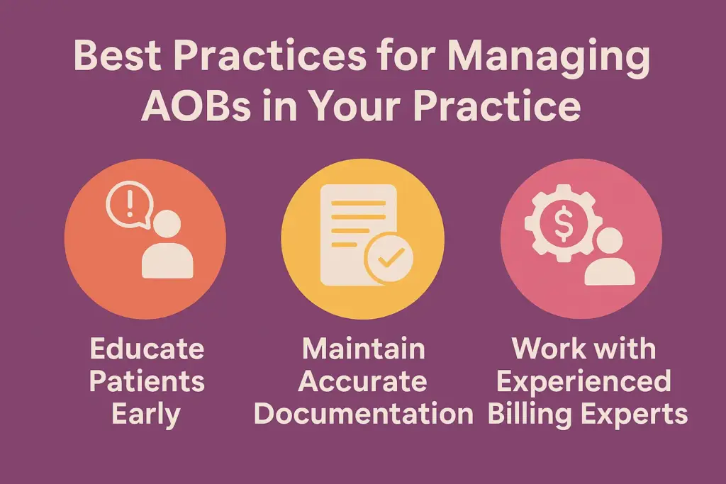Best Practices for Managing AOBs in Your Practice