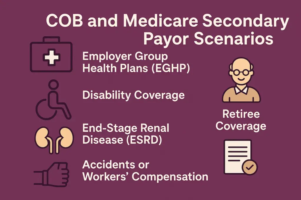 COB and Medicare Secondary Payor Scenarios